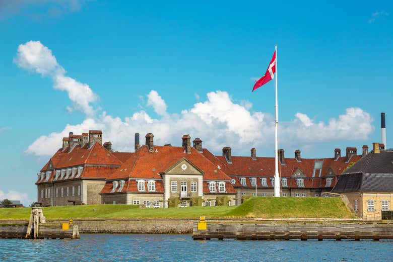 Passeando pelo porto de Copenhague